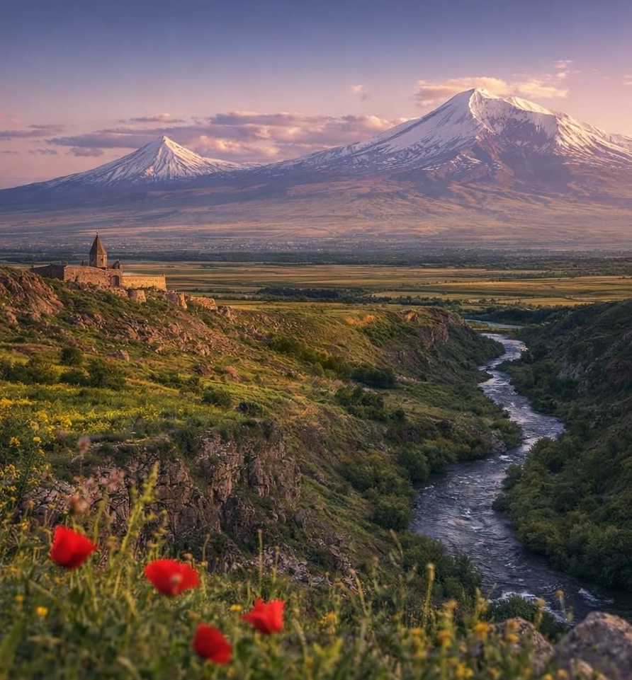 Арарат - вид с долины